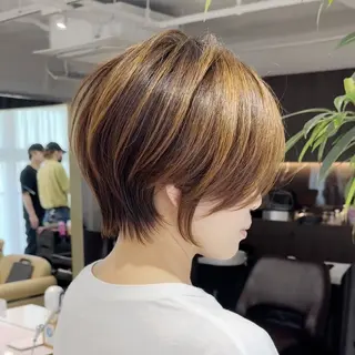 ショート 絶壁補正くびれ ショート✂️ 井川のヘアスタイル