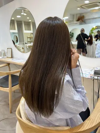ロング カラー kakeru/ ミディアムレイヤーのヘアスタイル