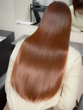 ロング カラー SLASHスラッシュ 兵頭　裕のヘアスタイル