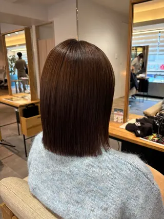 ミディアム 大川 愛未のヘアスタイル