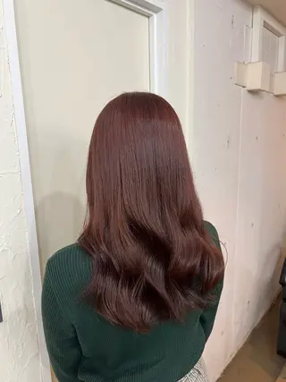 ロング 🩷艶カラー 🧡💛リサ🫧のヘアスタイル