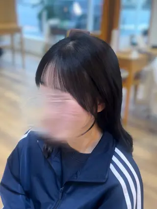 ミディアム 宮本 楓のヘアスタイル