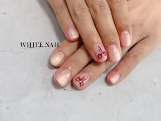ネイル WHITE NAIL ホワイトネイルのネイルデザイン