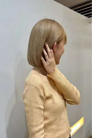 ショート カラー Hanon 美桜のヘアスタイル