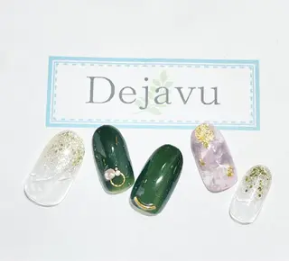 ネイル Nail salon Dejavu 🌿のネイルデザイン