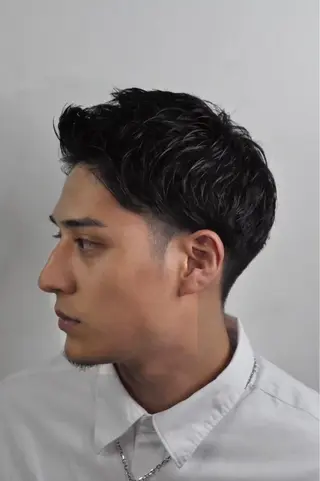 ショート メンズ 柴田 嘉文のヘアスタイル