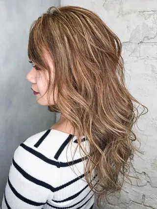 ロング カラー welring hair salonのヘアスタイル
