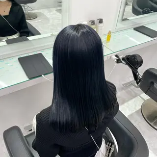 セミロング カラー ハッシュカット/レイ ヤーカットArataのヘアスタイル