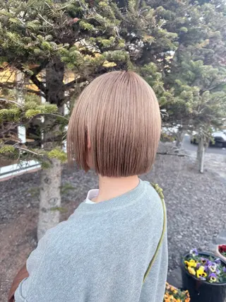 ミディアム カラー Flat /rina🧸のヘアスタイル