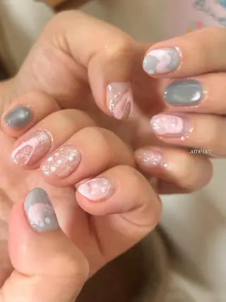 ネイル amélier ꕁアメリエꕁのネイルデザイン