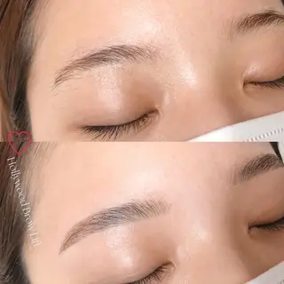 ショート カラー パーマ ヘアアレンジ メンズ キッズ ネイル マツエク・マツパ アイブロウ アイブロウサロン muni 福島区野田の眉毛・アイブロウイメージ