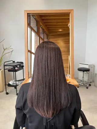 ロング 遠藤 光姫のヘアスタイル