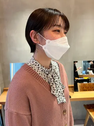 ショート 三浦 れいやのヘアスタイル