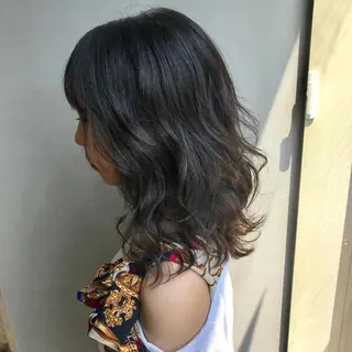 セミロング 店長【似合わせヘア】 前杉健太のヘアスタイル