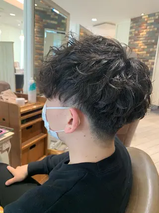 メンズ メンズパーマ特化🔥 ツイスパ/シャドウのヘアスタイル