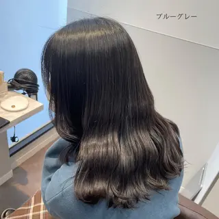 セミロング カラー SAKI ☺︎のヘアスタイル