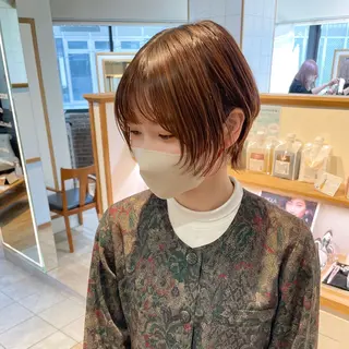 ミディアム Rui🦩ショート カット モデル募集中のヘアスタイル