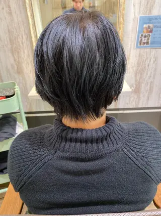 ショート 必ず笑顔で帰っていた だきます！安田祐貴のヘアスタイル