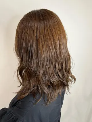 ミディアム カラー 玉城 和磨のヘアスタイル