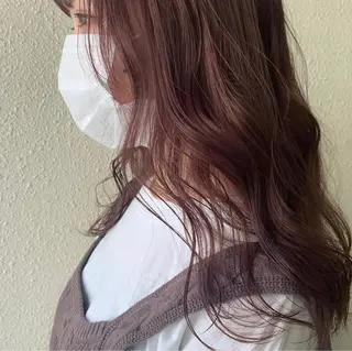 ロング kiyono ⭐︎ダブルカラーのヘアスタイル