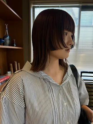 ミディアム niina suzukiのヘアスタイル