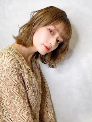 ショート 個性派ウルフ/メンズ /ブリーチ/パーマのヘアスタイル