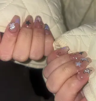 メンズ ネイル akari✨千葉駅 全メニューメンズ🉑のネイルデザイン