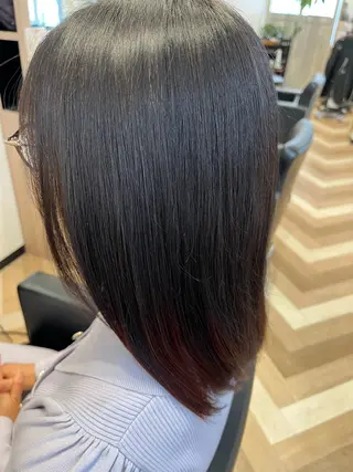 ミディアム 艶髪特化 しゅんぼう 長岡髪質改善のヘアスタイル