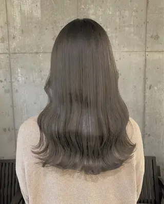 ロング カラー ヘアアレンジ 🕊️絹髪縮毛矯正✨ トップスタイリスト✨のヘアスタイル