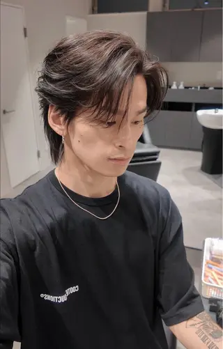 パーマ メンズ 土田 啓太のヘアスタイル