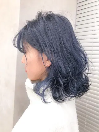 ミディアム カラー 🫧渋谷美容師 たくみ🫧のヘアスタイル