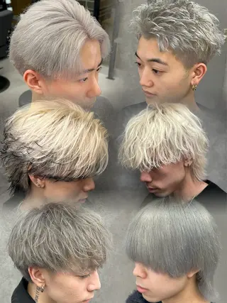 カラー パーマ メンズ 札幌メンズ指名 No. 1/光👑のヘアスタイル