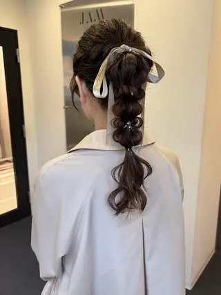 ヘアアレンジ ロング N°sopo 札幌大通のヘアスタイル
