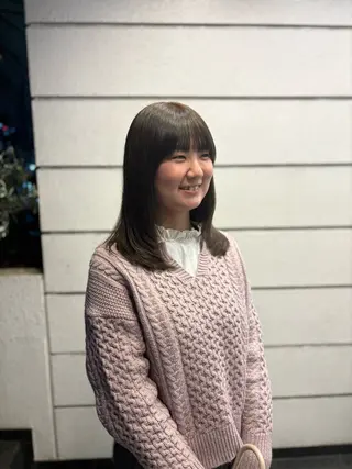 セミロング kenshin/艶髪 /似合わせカットのヘアスタイル