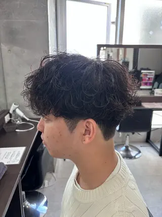パーマ メンズ パーマキング 🇰🇷yutoのヘアスタイル