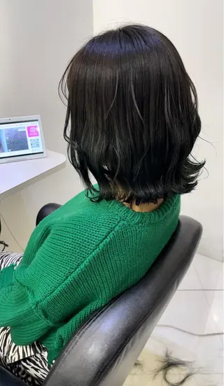 カラー mickey Yuinaのヘアスタイル