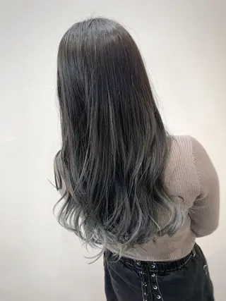 ロング カラー ヘアアレンジ VIM hairおもろまち店のヘアスタイル
