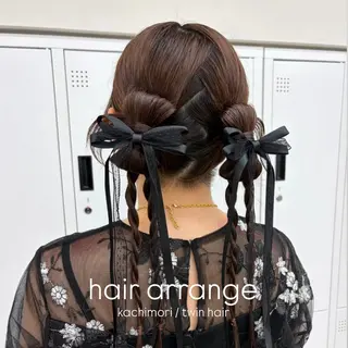 ヘアアレンジ 艶カラー⋆ヘアセット ⋆エクステ⋆みゆ🌼のヘアスタイル