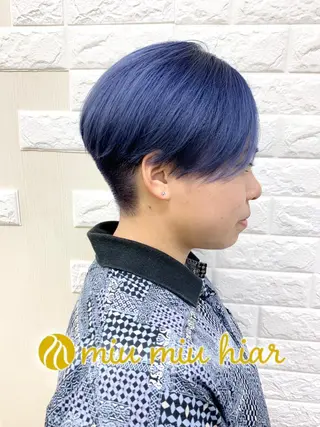 ショート カラー 🌈miu miu hair✂️💕のヘアスタイル