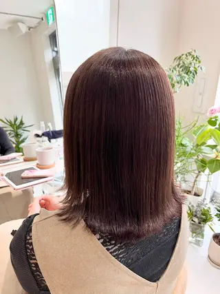 ミディアム カラー 暖色カラー／ ヘアセット🌛櫻井舞のヘアスタイル