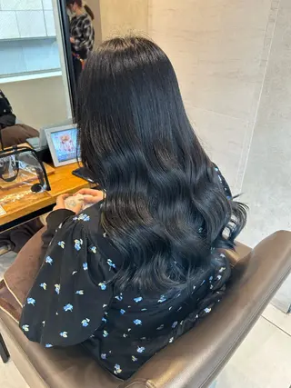 ロング 透明感カラー/ Ⓜ️めぐみのヘアスタイル