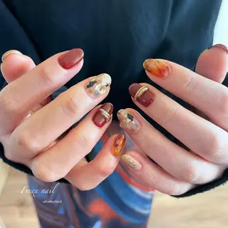 ネイル freex nail /ニュアンス/個性派のネイルデザイン
