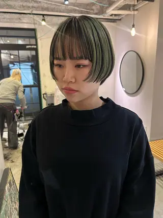 ショート カラー 村上雅人 ナチュラルモードのヘアスタイル