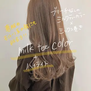 ロング カラー お洒落パーマ/ 艶カラー/michiのヘアスタイル