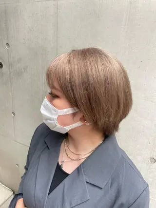 カラー yasuハイトーン/ デザインカラーのヘアスタイル
