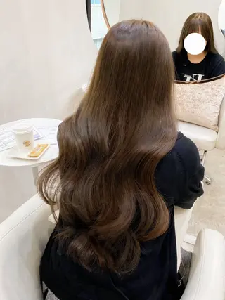 ロング カラー kohana 🎀韓国ヘア🎀🤍のヘアスタイル