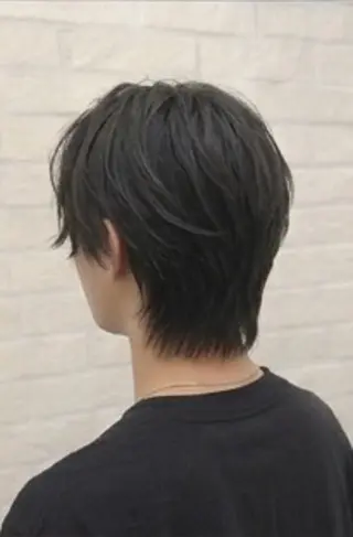 ミディアム メンズ 🔥メンズカット& メンズカラー保坂太一のヘアスタイル