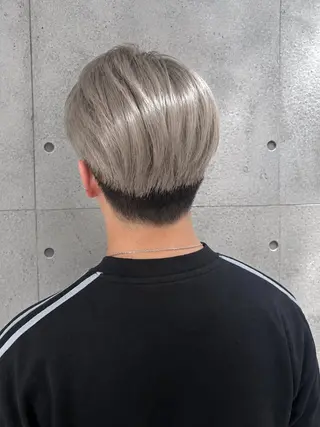 ショート 推し活カラー/ アレンジ🩵ayaのヘアスタイル