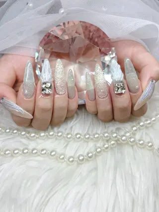 ロング Nailsalon Angeのネイルデザイン