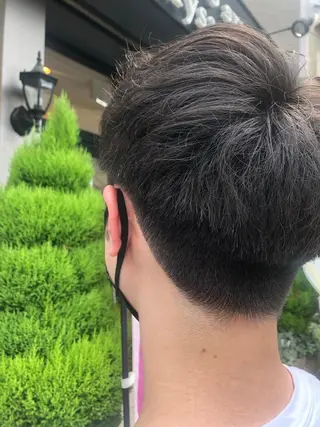 ショート メンズパーマ、カラー 大募集村上莉奈のヘアスタイル